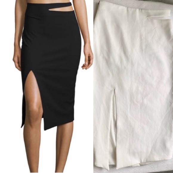 Elizabeth and James Dresses & Skirts - White Elizabeth and James Perla Pencil Skirt